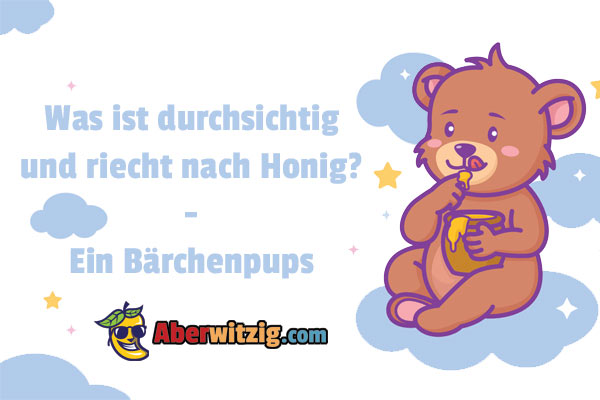Brchen Honig Pups lustig