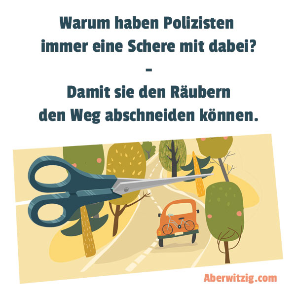 Dieben den Weg abschneiden
