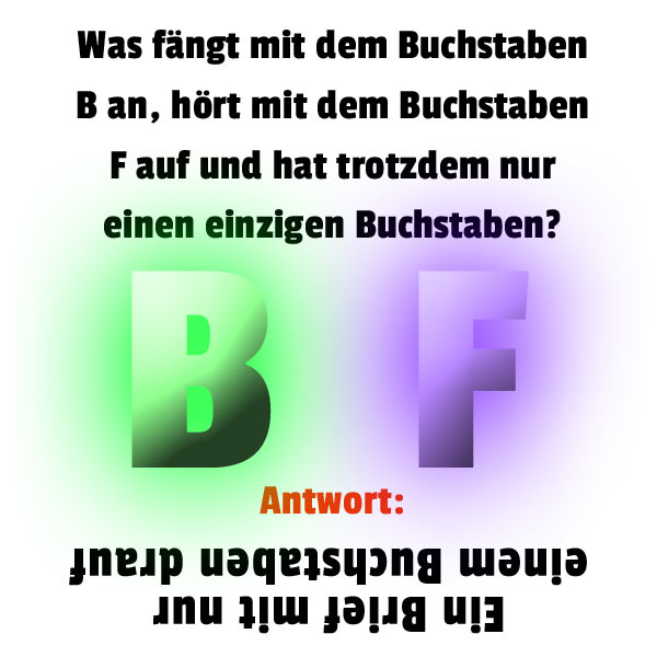 Lustiges Rtsel