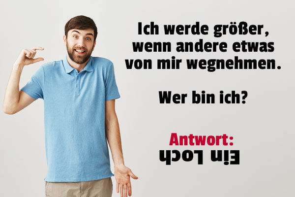 Witziges Rtsel Loch