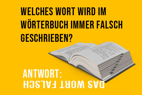 Wrterbuch Scherzfrage