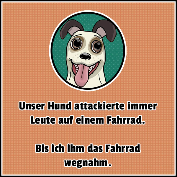 Hund lustig