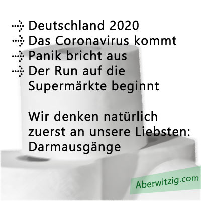 Coronavirus Und Toilettenpapier Ein Fake Mit Vorlage