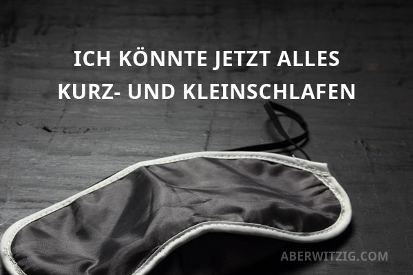 Faulseinspruch Schlafmaske