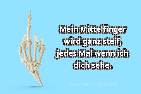 Mittelfingerspruch