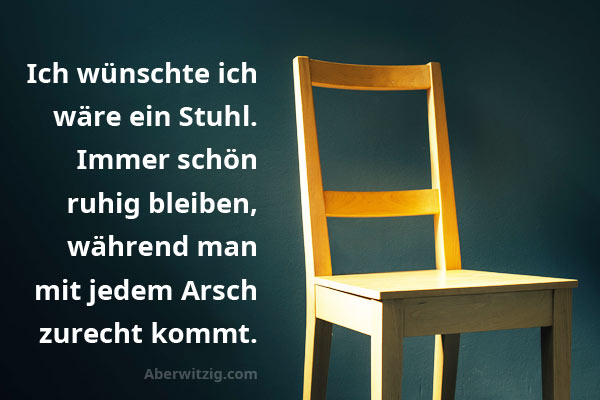 Ruhigbleiben Stuhl