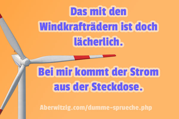Unsinniger Spruch Nonsense