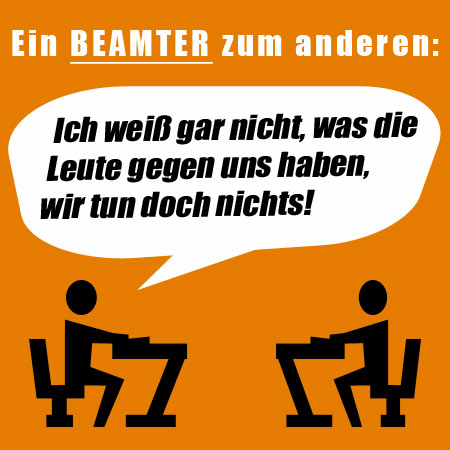 Ein kurzer Beamtenwitz