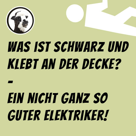 Extremer Elektriker-Witz