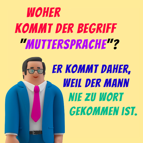Witz mit Männer